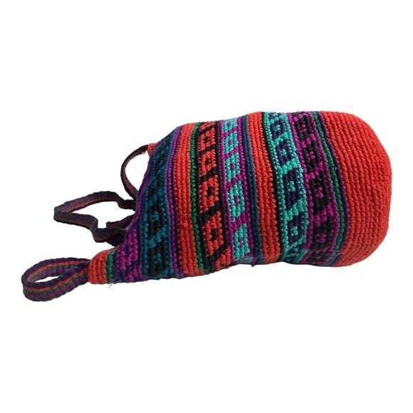 Guatemalan Zippered Multi colored
Crocheted Purse - Picture 4 of 10